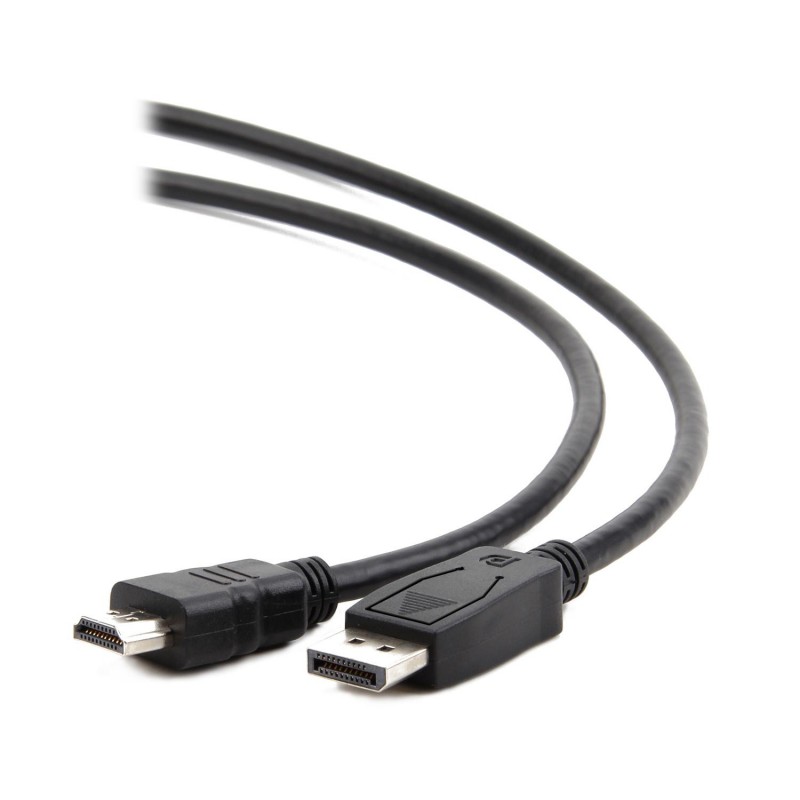 Кабель SVGA, DisplayPort to HDMI, 1.0m, Cablexpert CC-DP-HDMI-1M (CC-DP-HDMI-1M)
