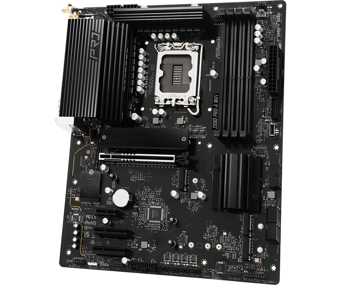 Материнская плата ASRock Z890 PRO-A WIFI (90-MXBP60-A0UAYZ)