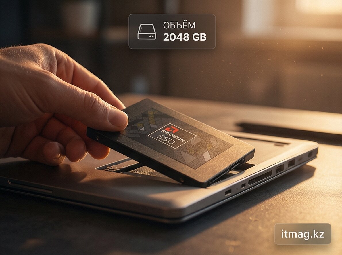 Твердотельный накопитель 2048GB SSD AMD RADEON R5 SATA3 2,5" (R5SL2048G)