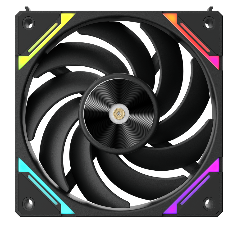 Комплект кулеров для компьютерного корпуса 1STPLAYER XF7 BLACK COMBO 3в1 (XF7-BK-3IN1)