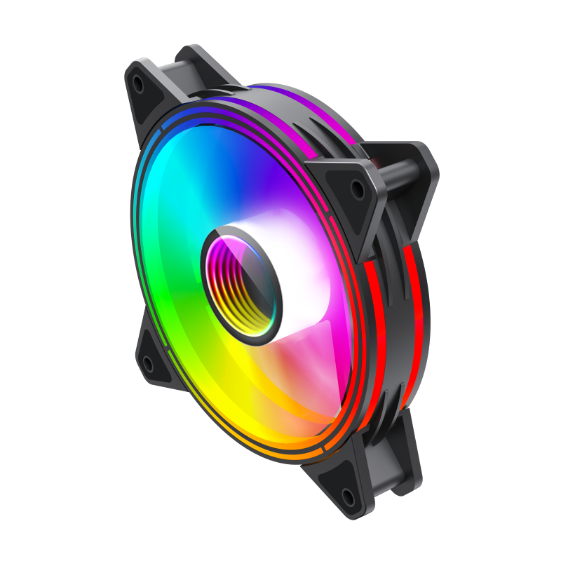 Вентилятор для корпуса GameMax FN-12RAINBOW-Q-INFINITY ARGB (FN-12RAINBOW-Q-INFINITY ARGB)