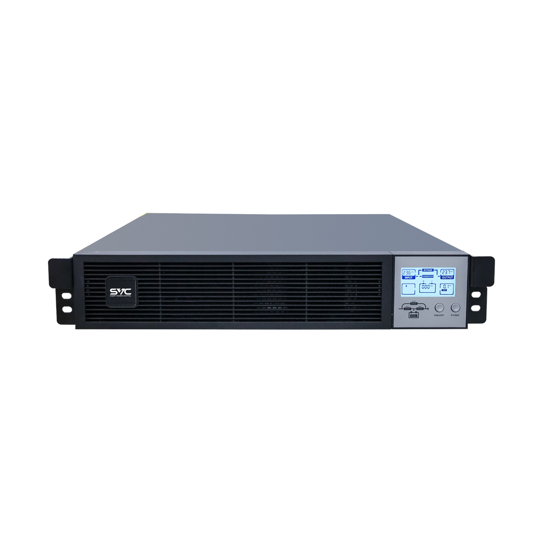 Источник бесперебойного питания SVC 2000VA, 2000W, Black (RT-2KLN-LCD)