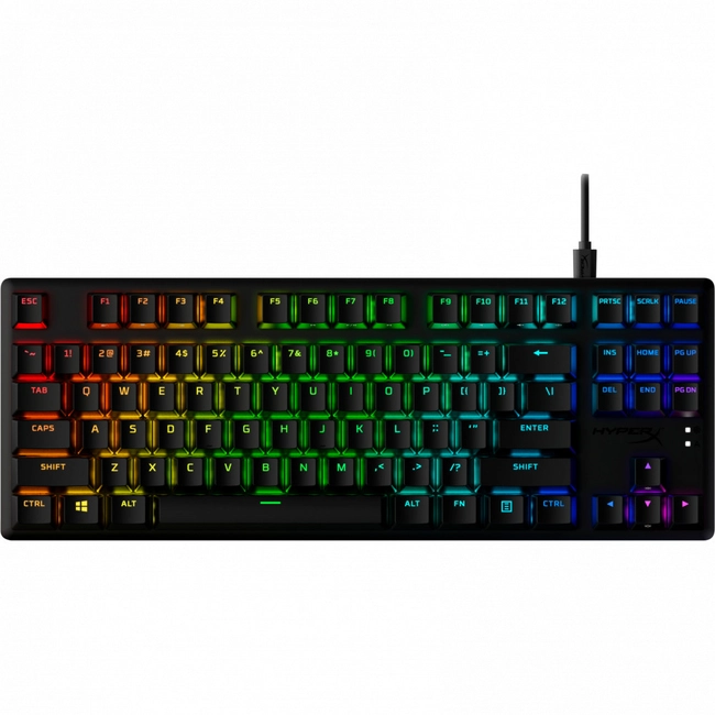 Игровая клавиатура HyperX Alloy Origins Core PBT HX Aqua TKL (639N9AA)