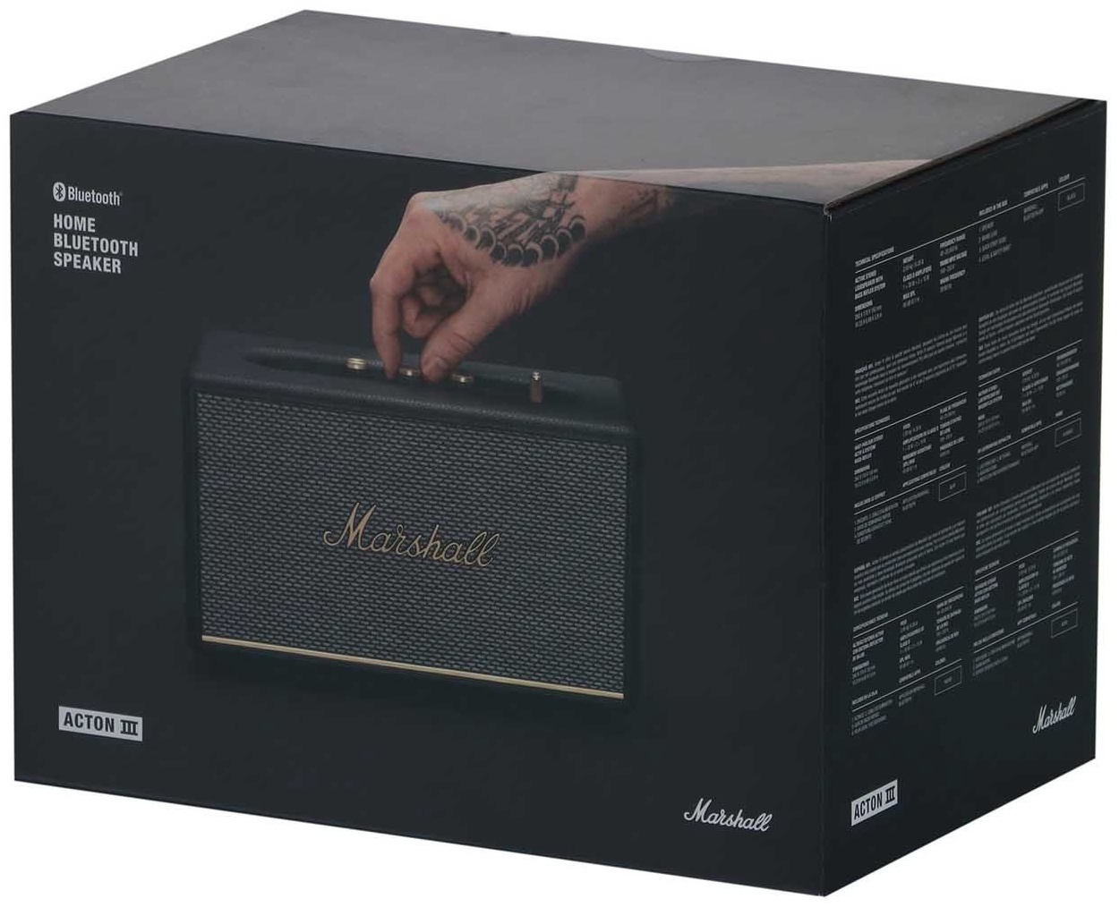 Беспроводная колонка Marshall Acton 3 Black (Acton 3/Black)