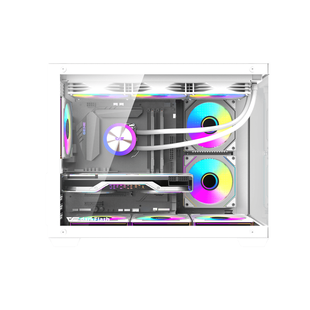 Корпус компьютерный DarkFlash B275 Pro - белый (DF-B275-PRO) (DF-B275-PRO-WH)