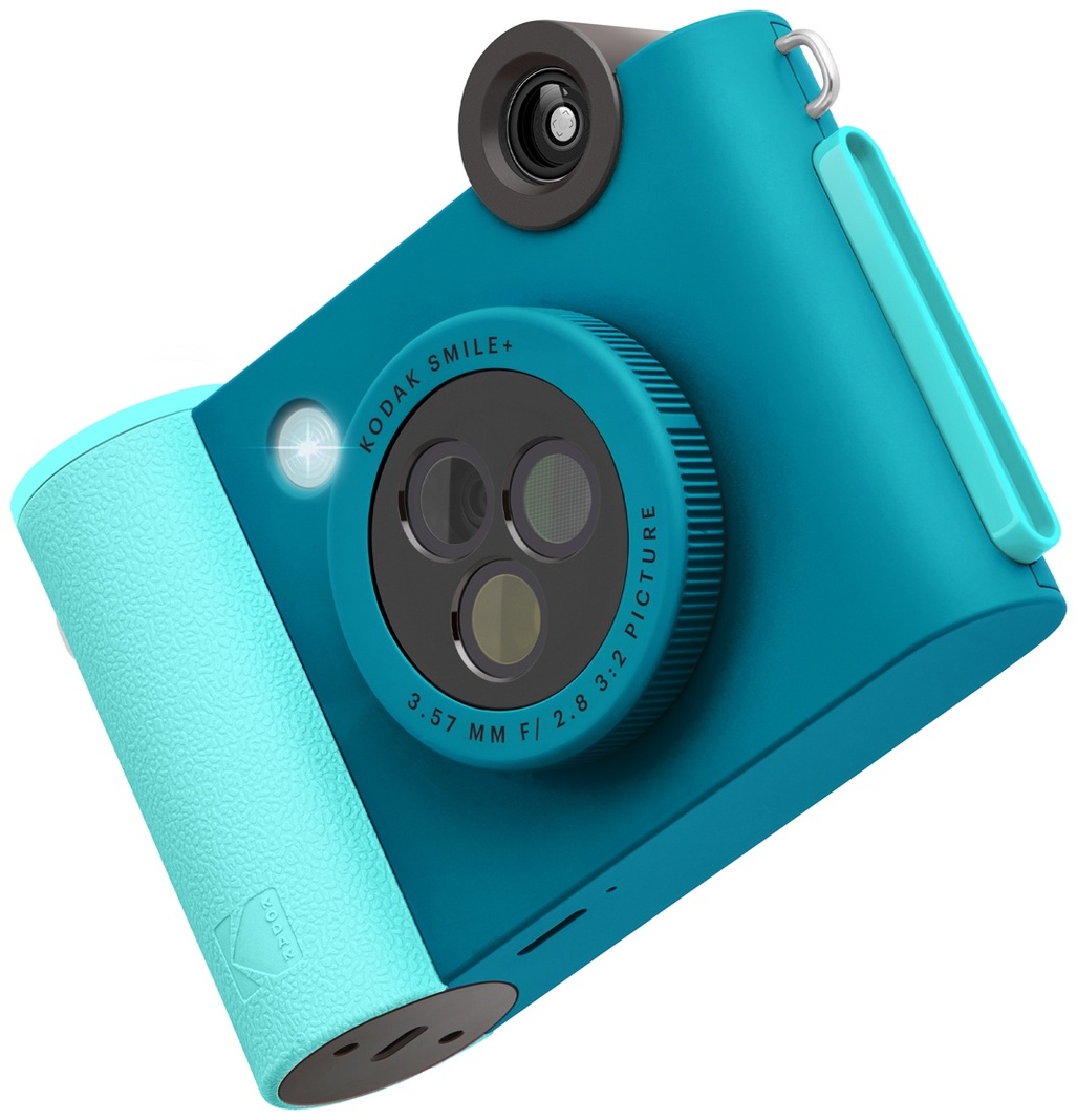 Фотоаппарат моментальной печати Kodak Smile+ голубой (RODSMPCAMBL)