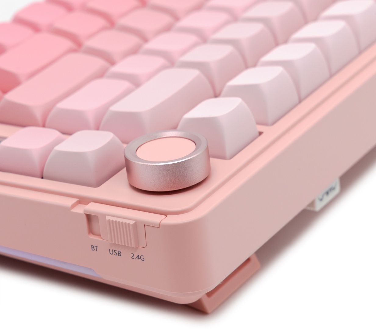 Клавиатура AULA S75 Pro Pink, Gray wood switch (S75 Pro Pink)