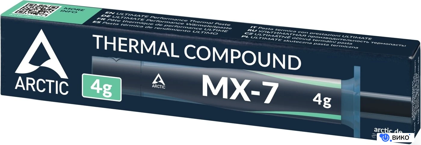 Термопаста ARCTIC MX-7, 4g, 2.9g/cm3 (ACTCP00090A)