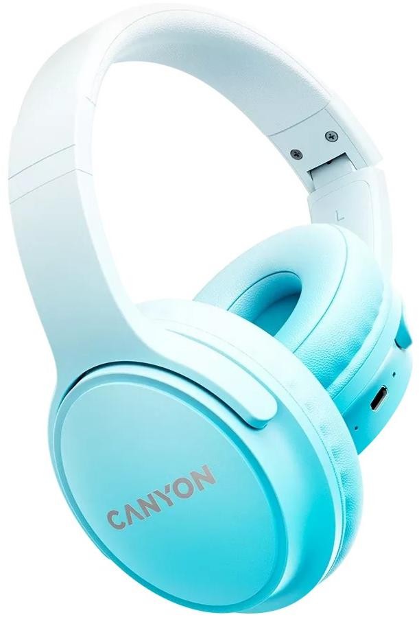 Наушники CANYON headset OnRiff 4 Blue (CNS-CBTHS4BL)
