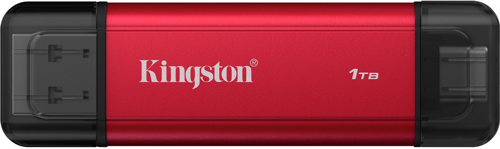 Внешний SSD диск Kingston 2TB Dual Portable Красный (SPSD/2TB)