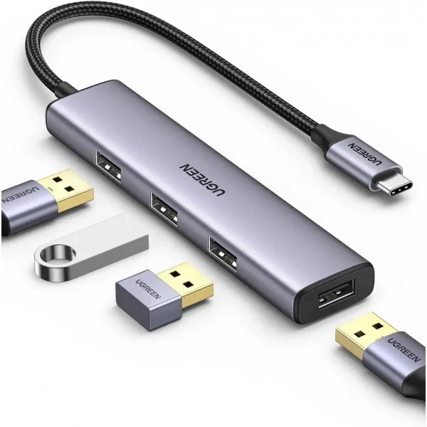 USB-C 3.0 HUB 4 port, 0.15m CM473 (20841)