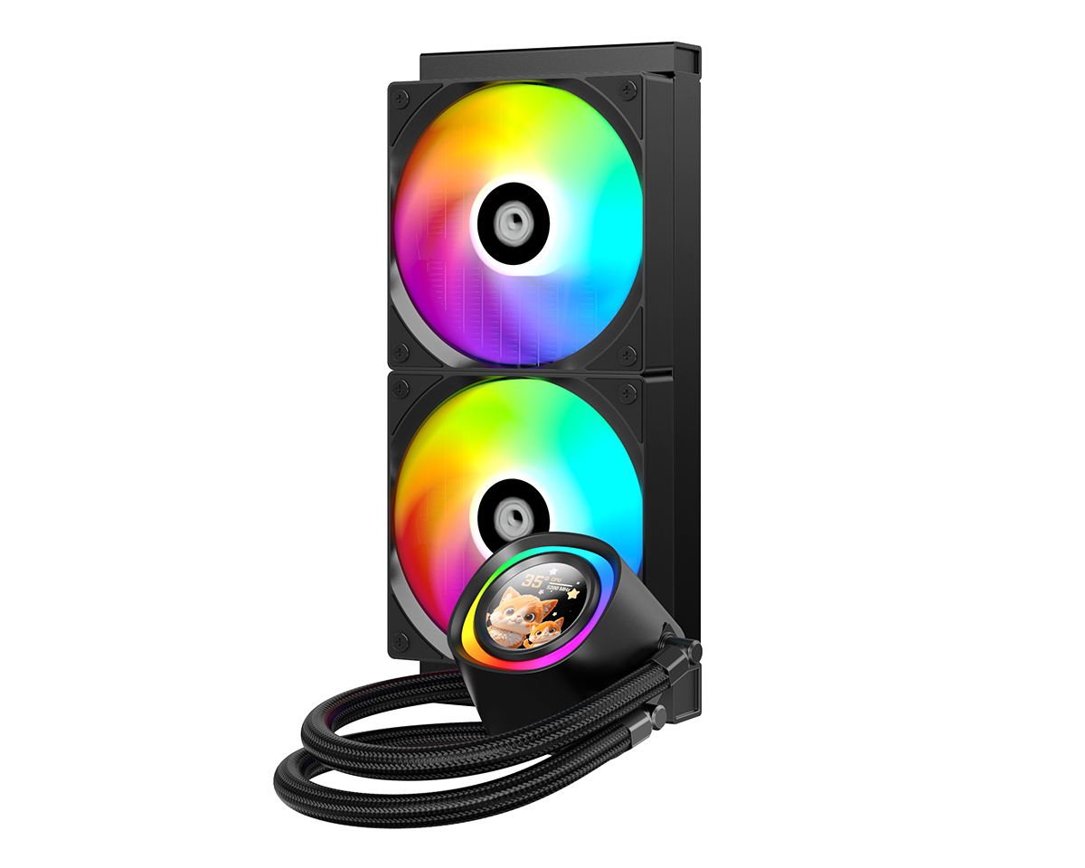 Водяное охлаждение для процессора ID-Cooling FX240 LCD (FX240 LCD)