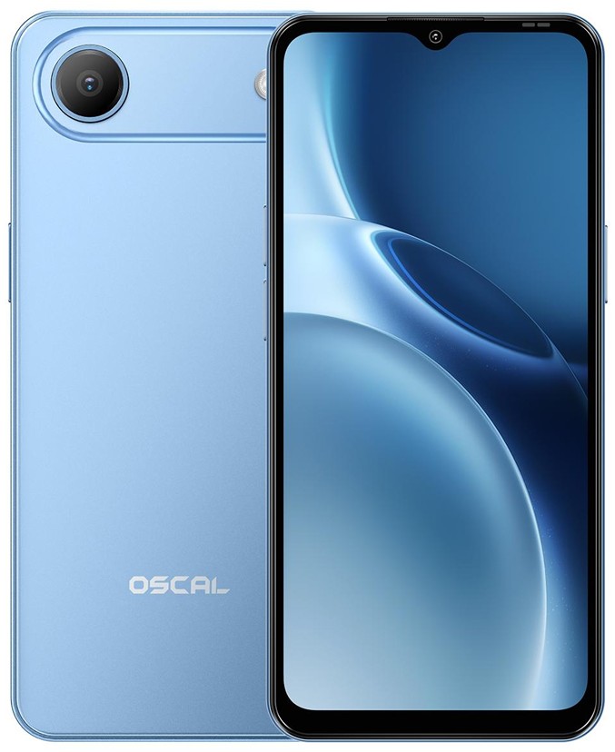 Смартфон OSCAL FLAT 3C 4/64GB, Blue (FLAT 3C/4/64GB/Blue)