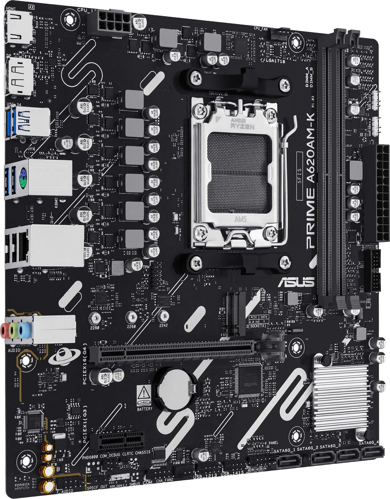 Материнская плата ASUS PRIME A620AM-K (PRIME A620AM-K)