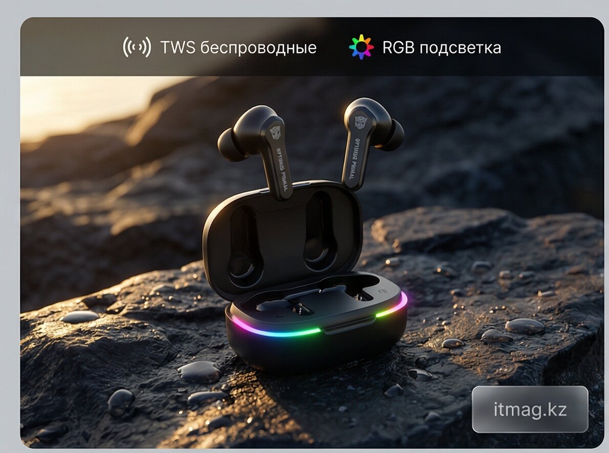 Наушники беспроводные TWS Transformers TF-T35, Black (TF-T35_Black)