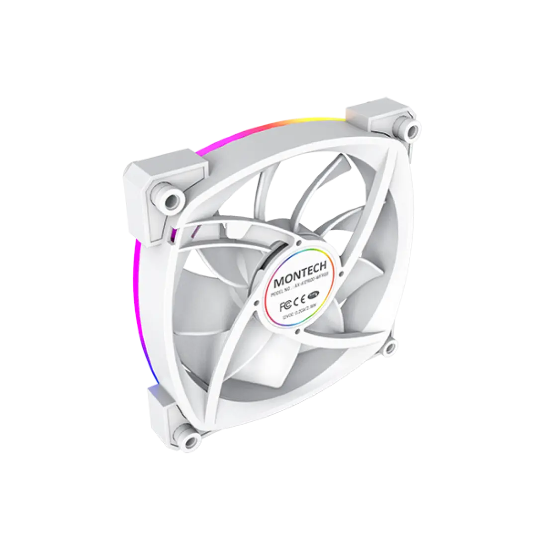 Вентилятор для корпуса Montech AX120 3 in 1 Pack, Белый (AX120 3 in 1 Pack (W))