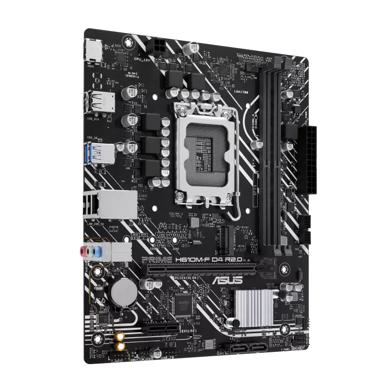 Материнская плата ASUS PRIME H610M-F D4 R2.0 (H610M-F D4 R2.0)