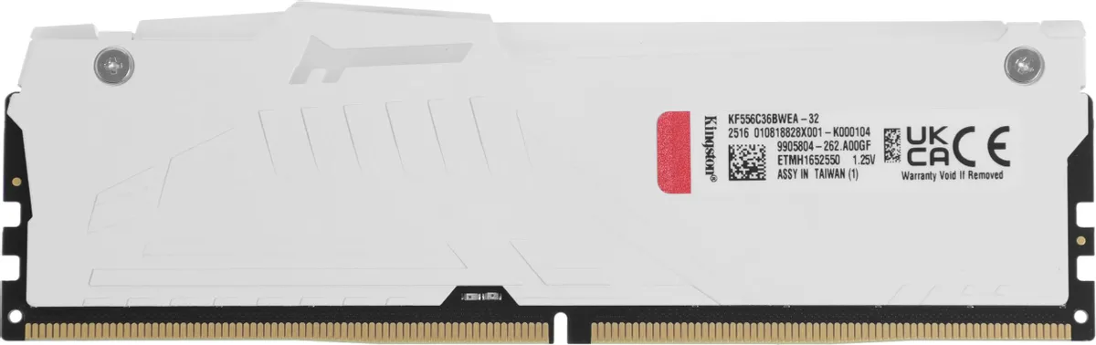 Оперативная память Kingston FURY Beast White RGB EXPO DDR5 32GB 5600MT/s (KF556C36BWEA-32)