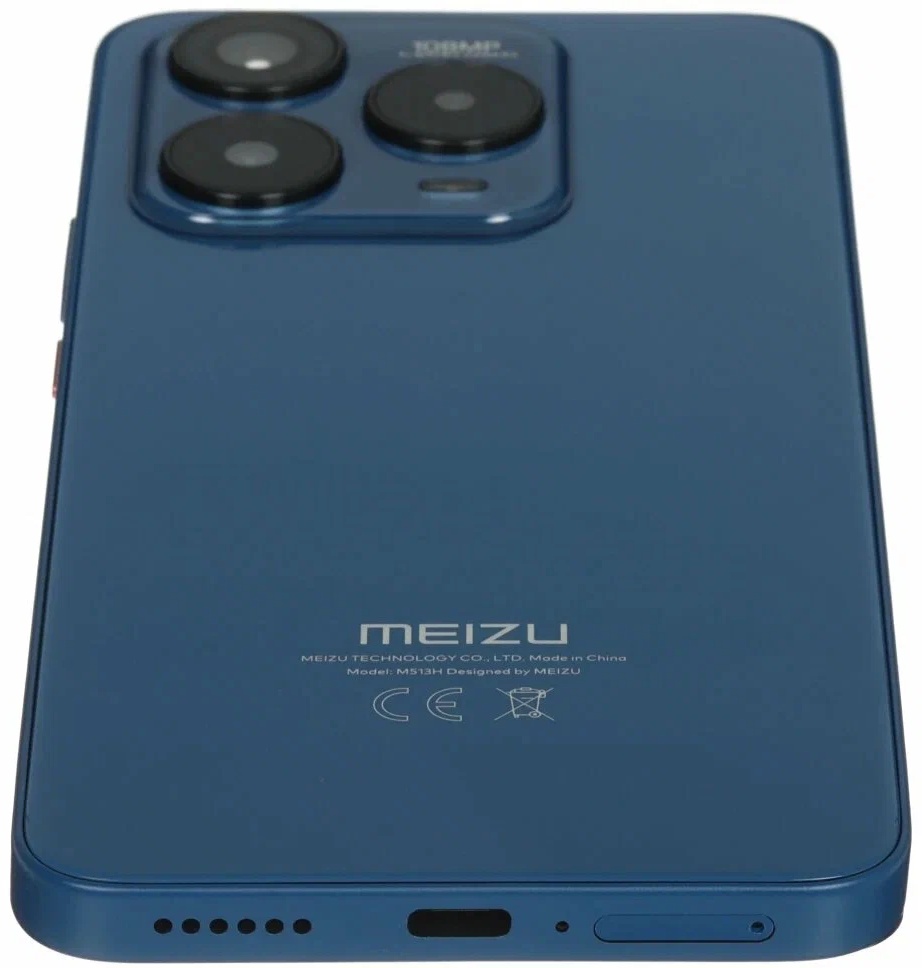 Смартфон Meizu Note 22 8/256GB - Steel Blue No Charger (M513H/8/256/Blue/N)