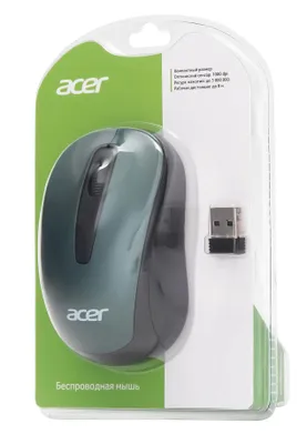 Мышь Acer OMR135 зеленый USB (ZL.MCEEE.01I)