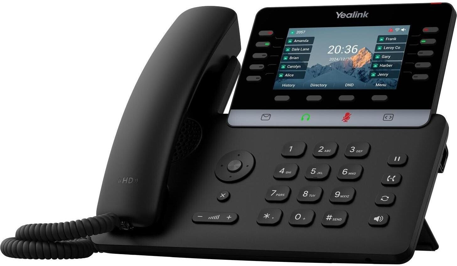 Настольный IP-телефон Yealink SIP-T74U, 4,3" цветной экран, без БП (SIP-T74U)