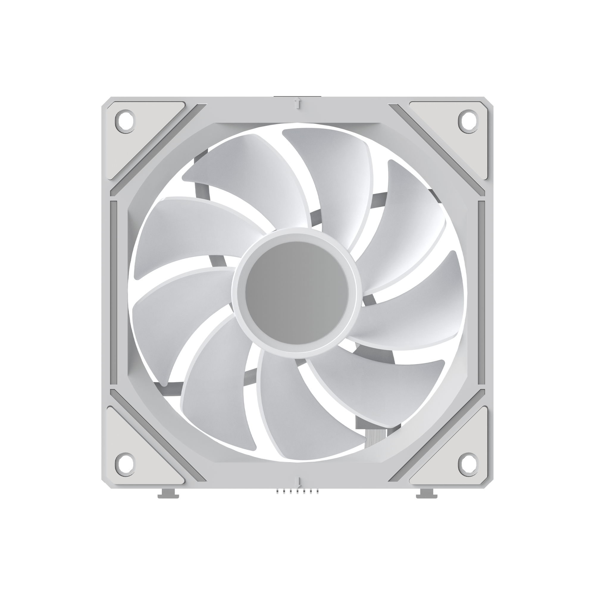 Вентилятор для корпуса Ocypus Gamma F12 UNI WH ARGB REVERSE BLADE (Gamma-F12-WH1AM01U-GL)