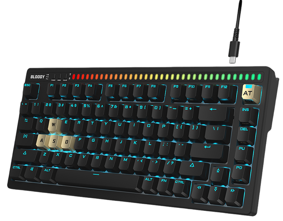 Клавиатура игровая Bloody AT75 (AT75 Black)