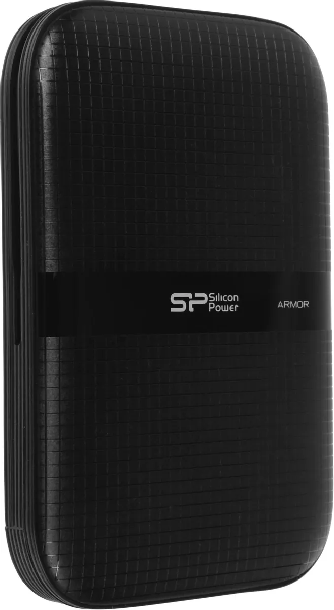 Внешний HDD Silicon Power Armor - A60 2TB USB 3.2 Gen1 Black (SP020TBPHDA60S3A)