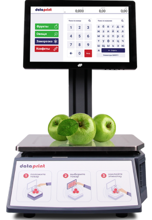 Весы самообслуживания с печатью этикеток DP Falcon (F0000003125) Весы самообслуживания с печатью этикеток DP Falcon (F0000003125)