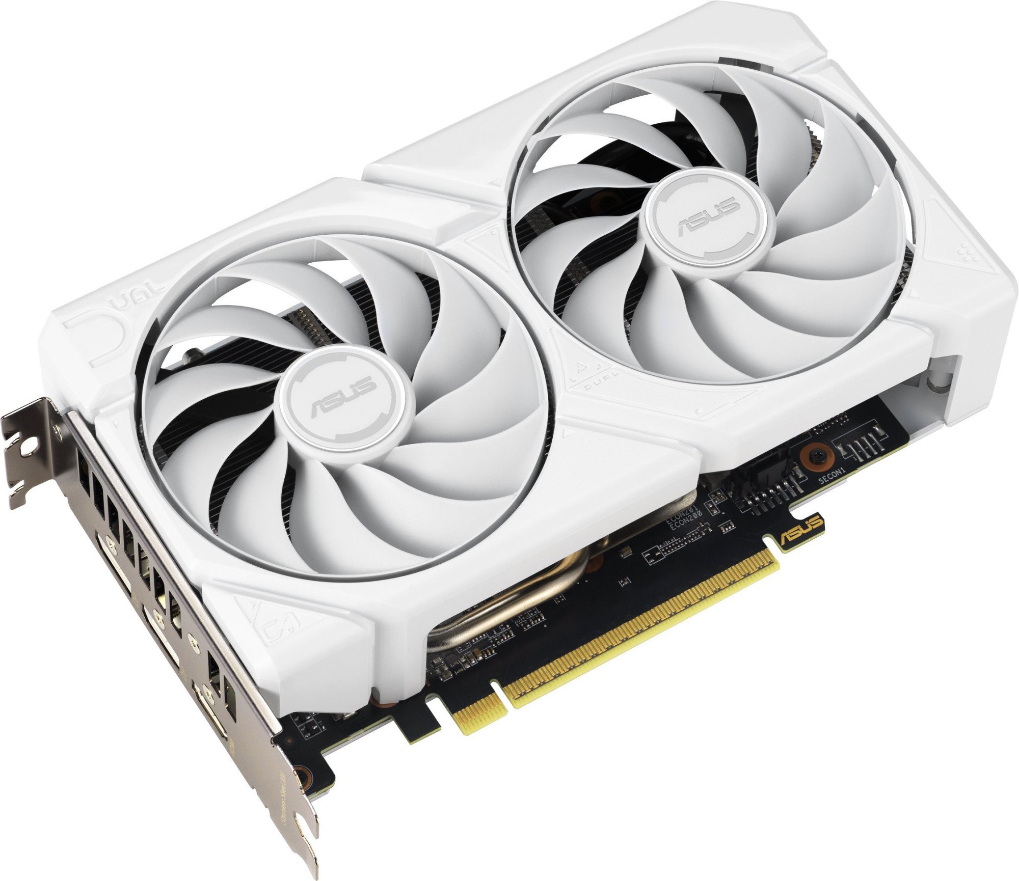 Видеокарта ASUS Dual Radeon RX 9060 XT 16GB GDDR6 White Edition (DUAL-RX9060XT-16G-WHITE)