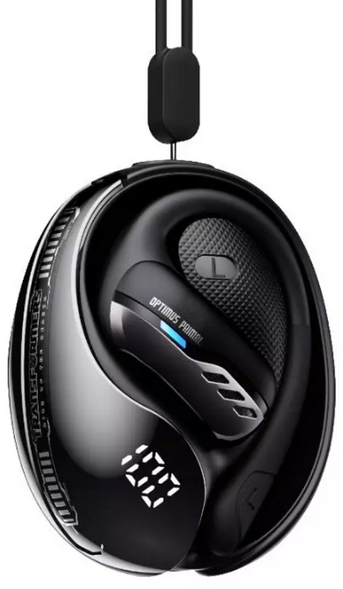 Наушники беспроводные OWS Transformers TF-T55, Black (TF-T55_Black)