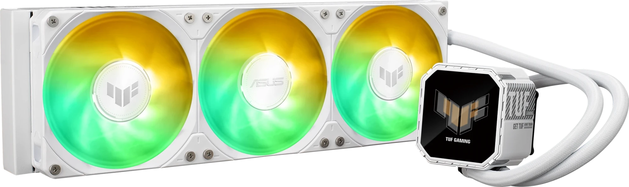 Водяное охлаждение CPU Asus TUF Gaming LC III 360 ARGB LCD White Edition (TUF GAMING LC III 360 ARGB LCD WHT)