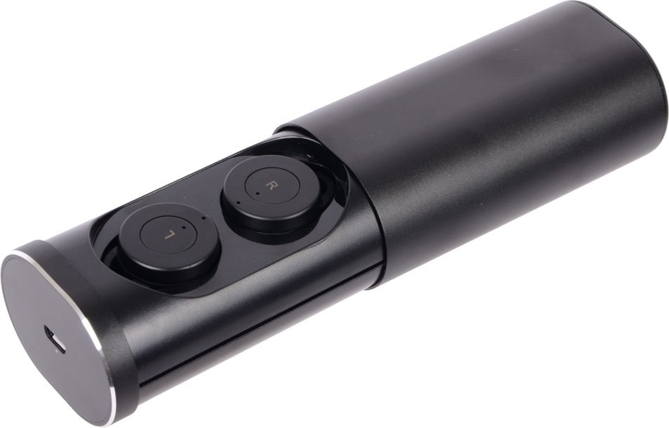 Bluetooth гарнитура Qcyber TWS V4, Black (TWS V4/Black)