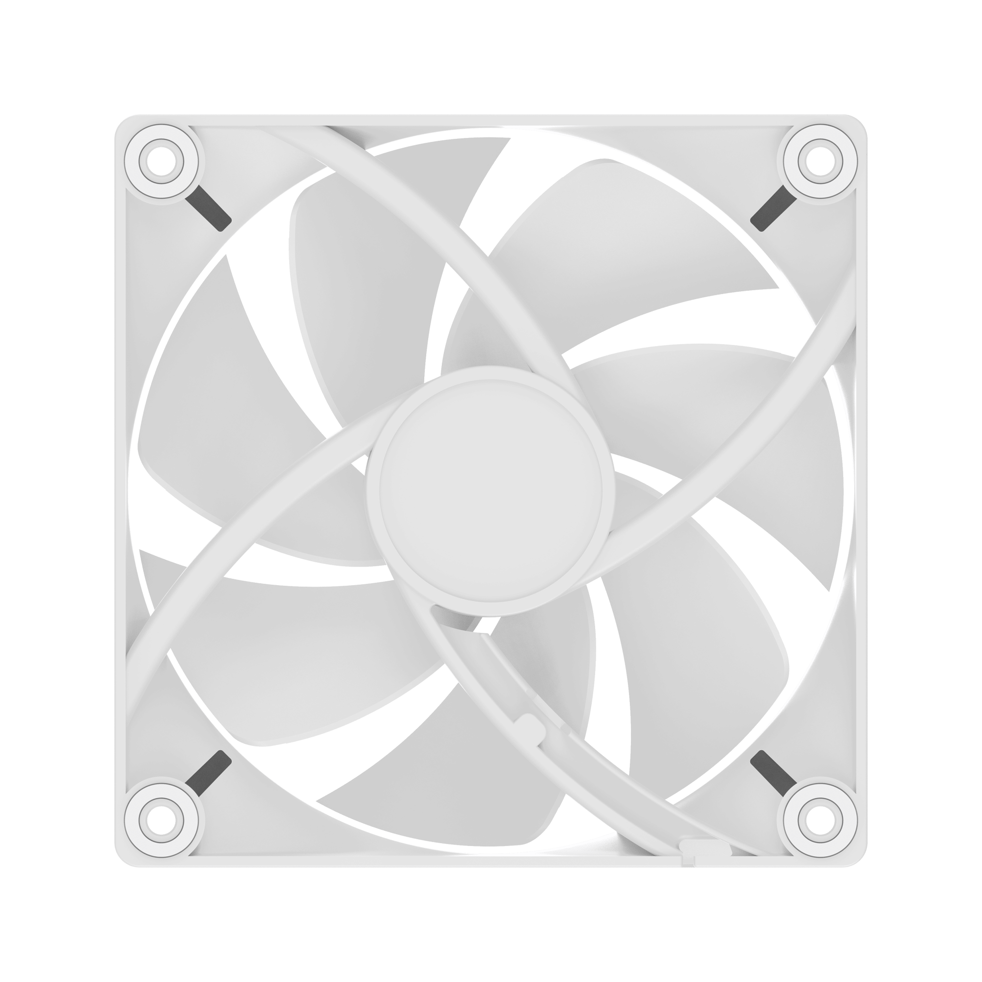 Вентилятор для корпуса Ocypus Delta F12 WH, Белый (Delta-F12-WH1NM00X-GL)