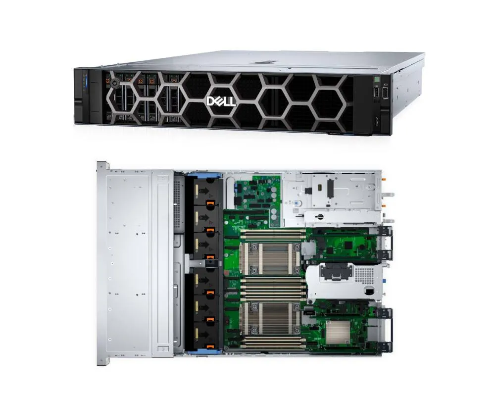 Сервер Dell PowerEdge R760xs (210-BGLV_1x Gold 6526Y_32Гб)