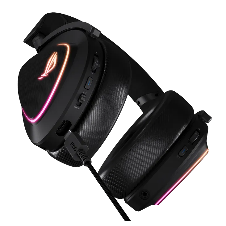 Наушники ASUS A701 ROG DELTA II/BLK//HS,BLK (90YH03W0-BHUA00)