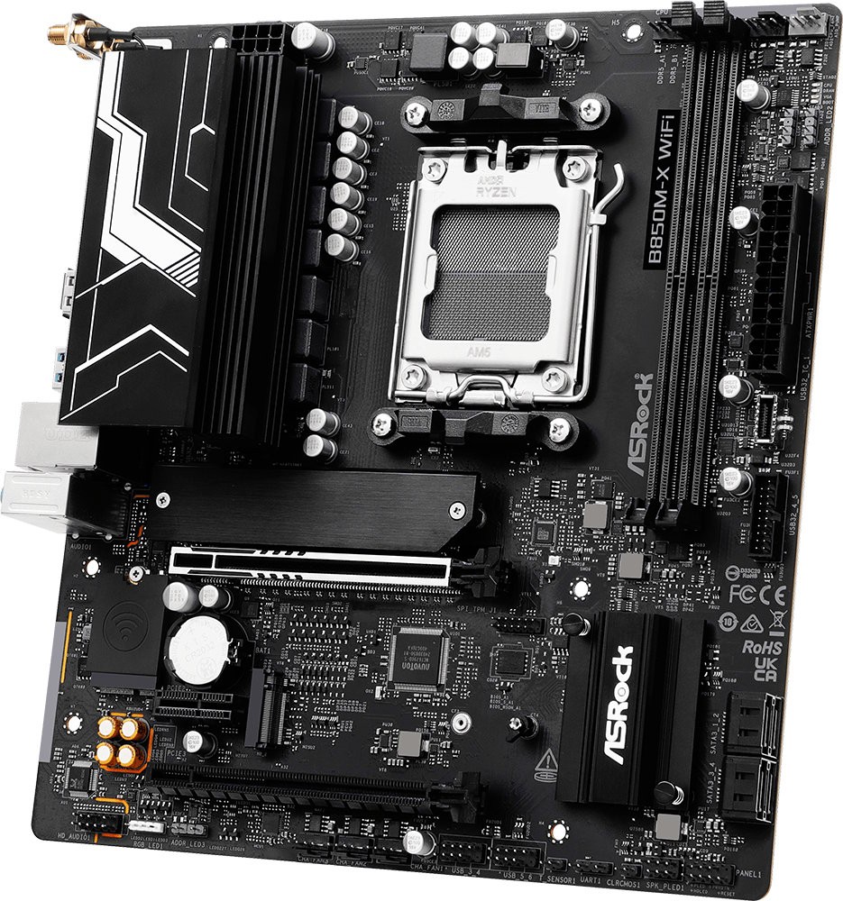 Материнская плата ASRock B850M-X WIFI R2.0 (90-MXBSH0-A0UAYZ)