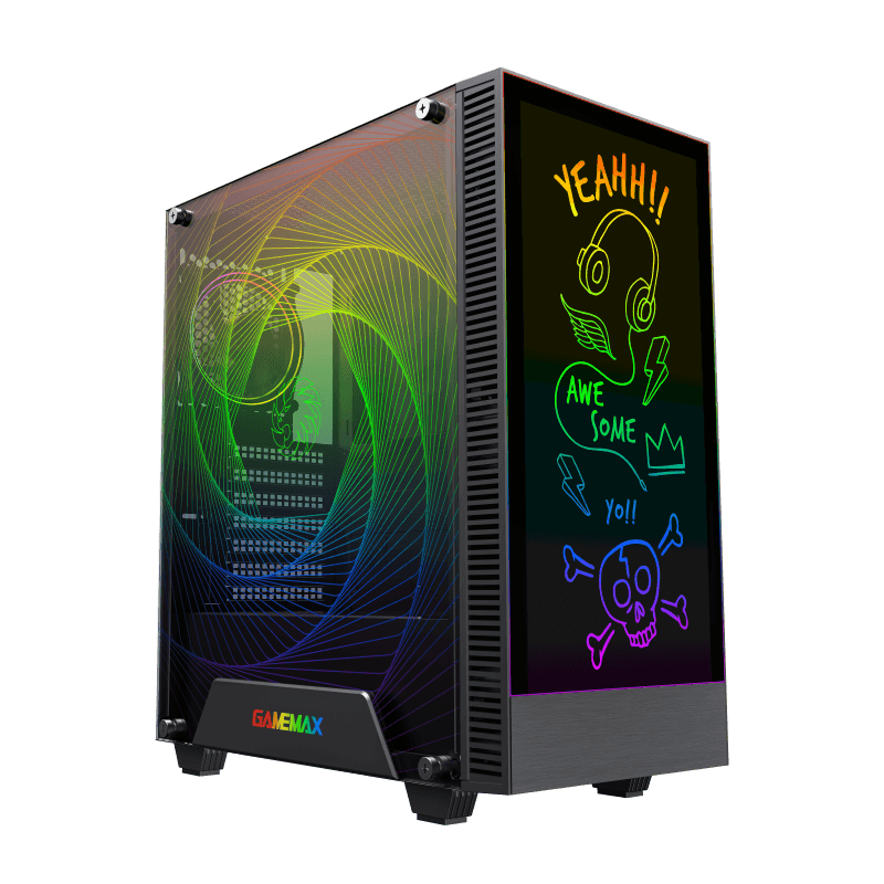Корпус GameMax Kreator (MFG.A3612) BLACK (KREATOR (MFG.A3612) BLACK)