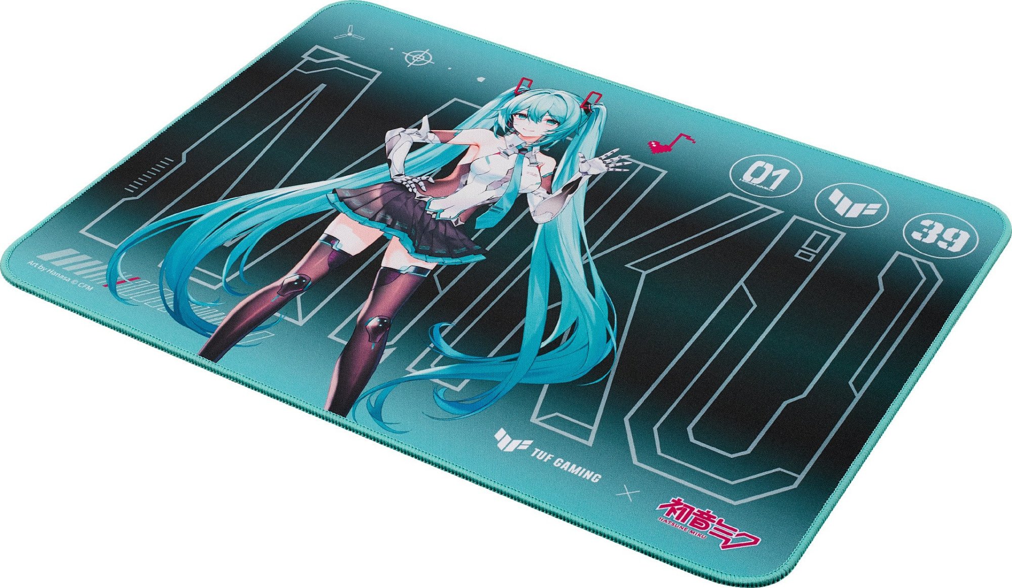 Коврик Asus TUF Gaming P1 Hatsune Miku Edition (90MP04C0-BPUA00)