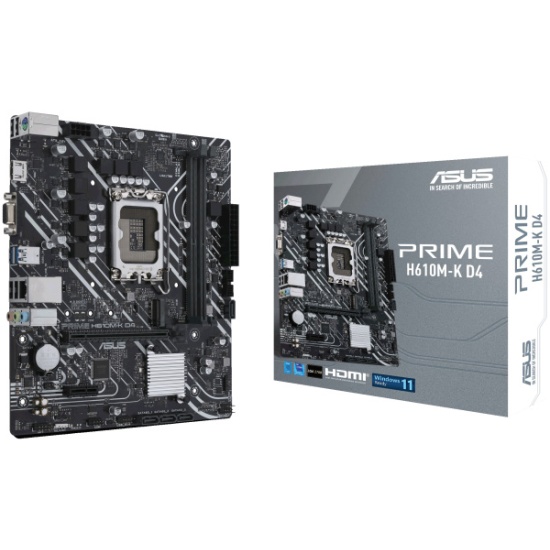 Материнская плата ASUS PRIME H610M-K (PRIME H610M-K)