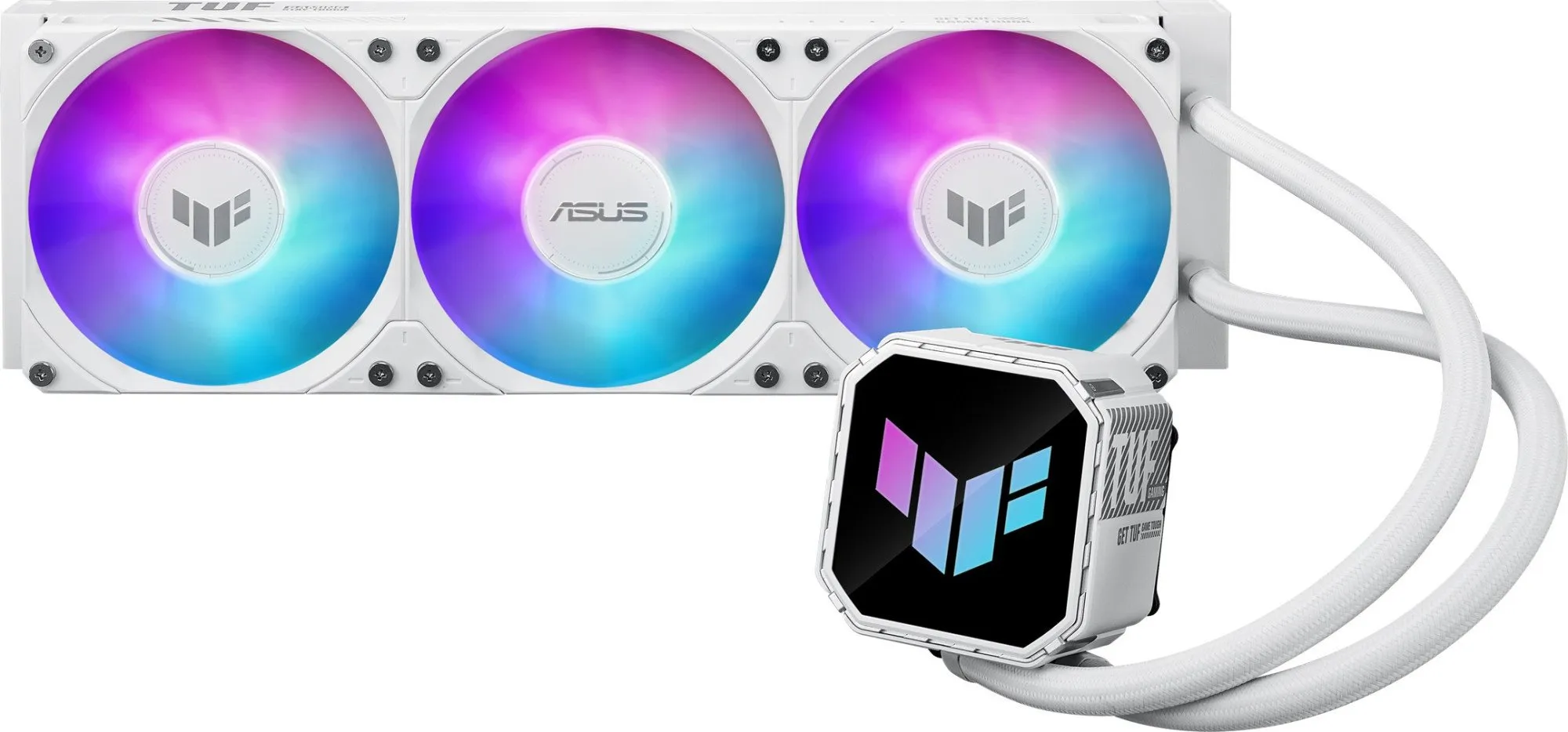 Водяное охлаждение CPU Asus TUF Gaming LC III 360 ARGB White Edition (TUF GAMING LC III 360 ARGB WHT)