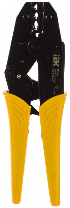 Клещи обжимные КО-01 1,5-6,0мм2 IEK (TKL10-D15-006)