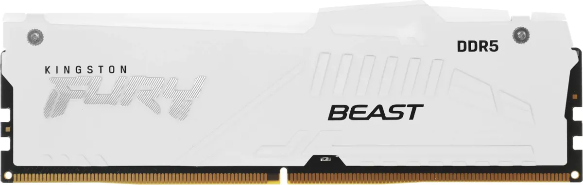 Оперативная память Kingston FURY Beast RGB EXPO DDR5 16GB 6000MT/s, White (KF560C36BWE2A-16)
