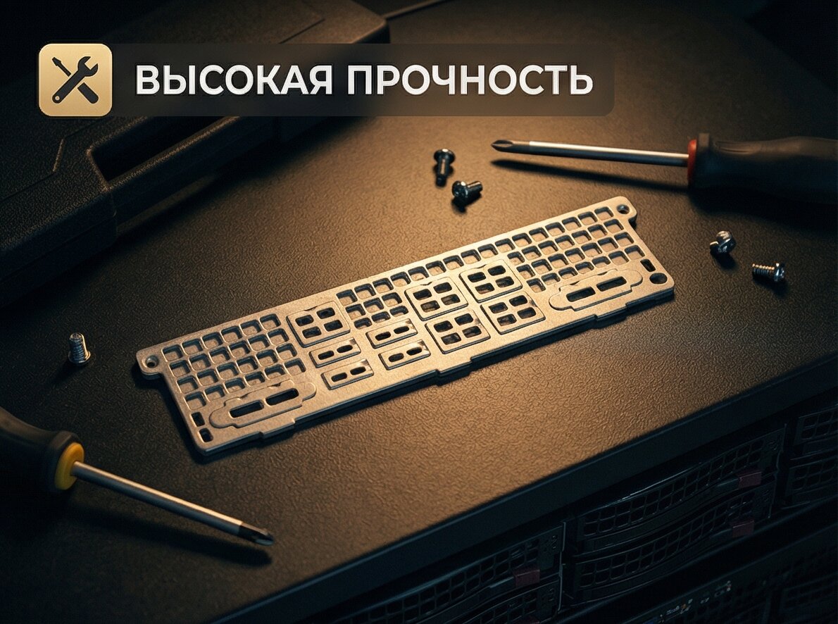 Заглушка Supermicro 1U I/O Shield for X10 and X9 Server (MCP-260-00078-0N)