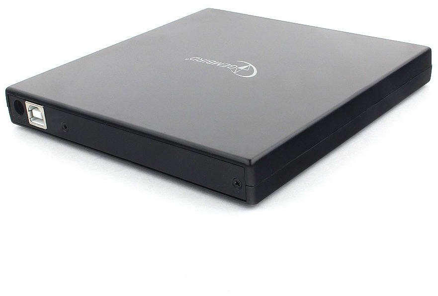 Внешний оптический привод Gembird DVD-USB-02, black, box (DVD-USB-02)