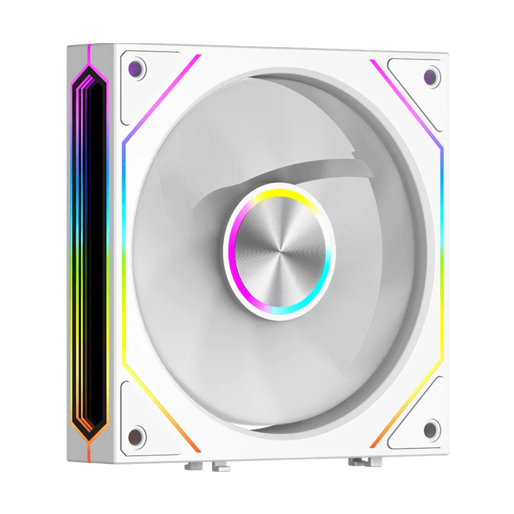 Вентилятор для корпуса PCCooler F3 X120 ARGB WH White (F3 X120 ARGB WH 3IN1)