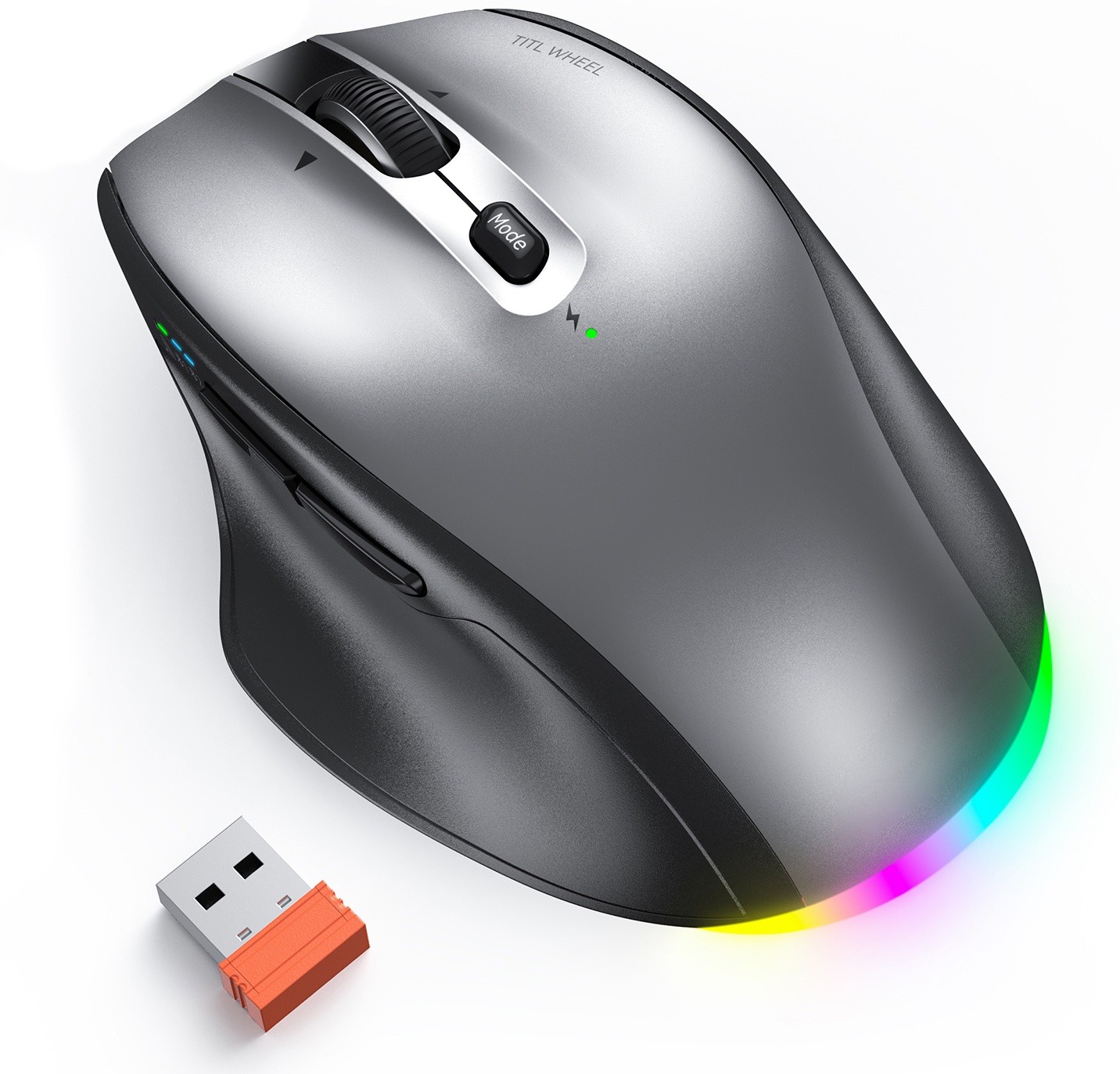 Мышь Meetion BTM007 Gray (M007 Steel Gray)