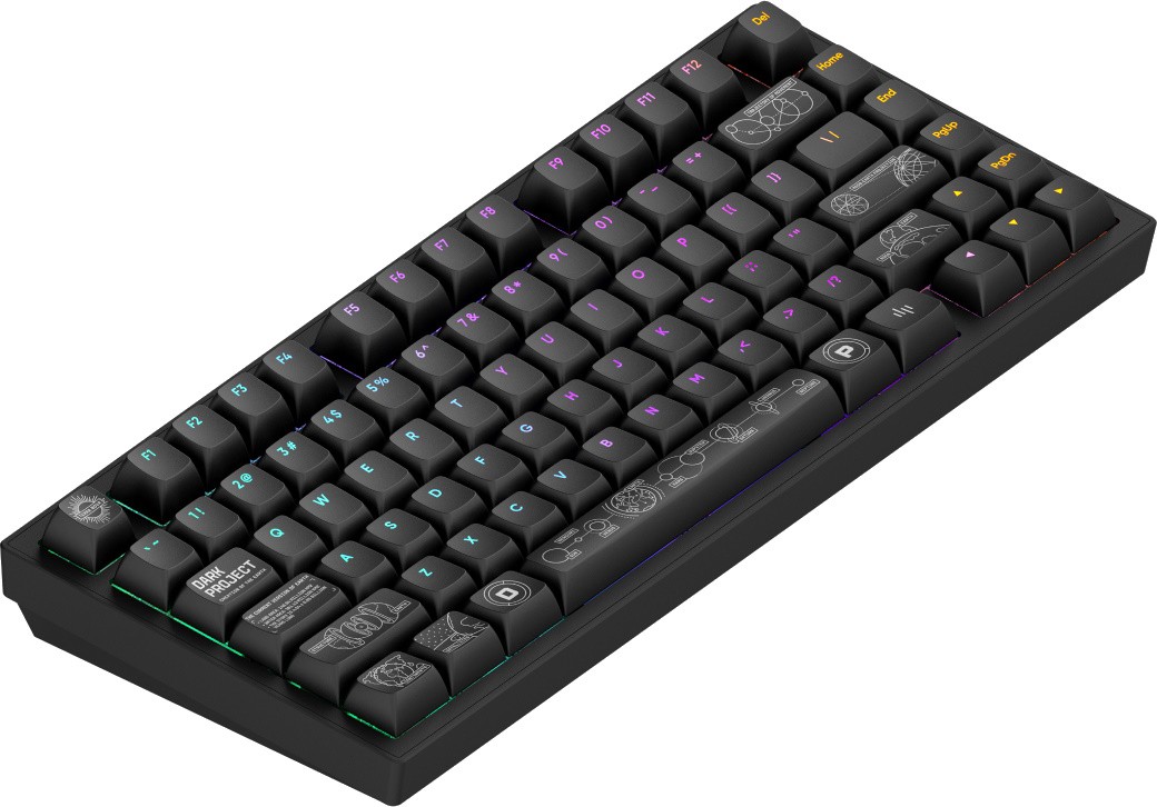 Клавиатура Dark Project ALU81A Terra Nova Black (DPKB_NOVA_81_ANSI_BLACK_UA)