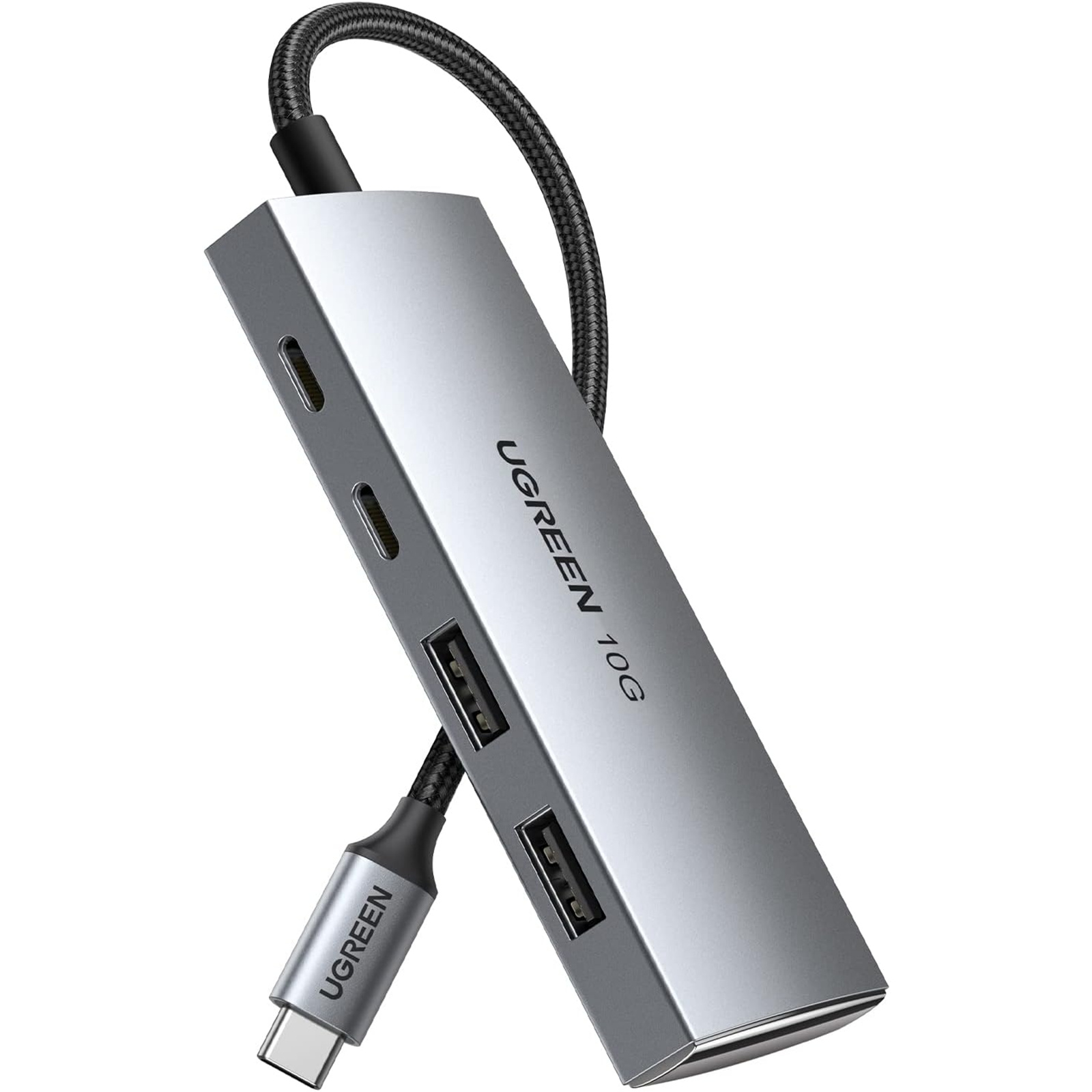 Хаб UGREEN CM480 30758 USB-C To 2xUSB-A + 2xUSB-C 10Gbps (30758)