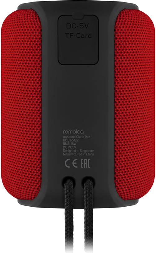 Колонка Rombica MySound Clario, Red (BT-S122)